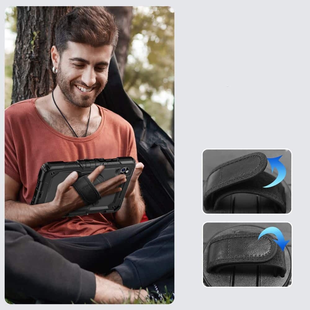 Tech-Protect Solid Θηκη Για Galaxy Tab A9 / A11 8.7 X110 / X115 / X133 / X135 Μαυρη 8