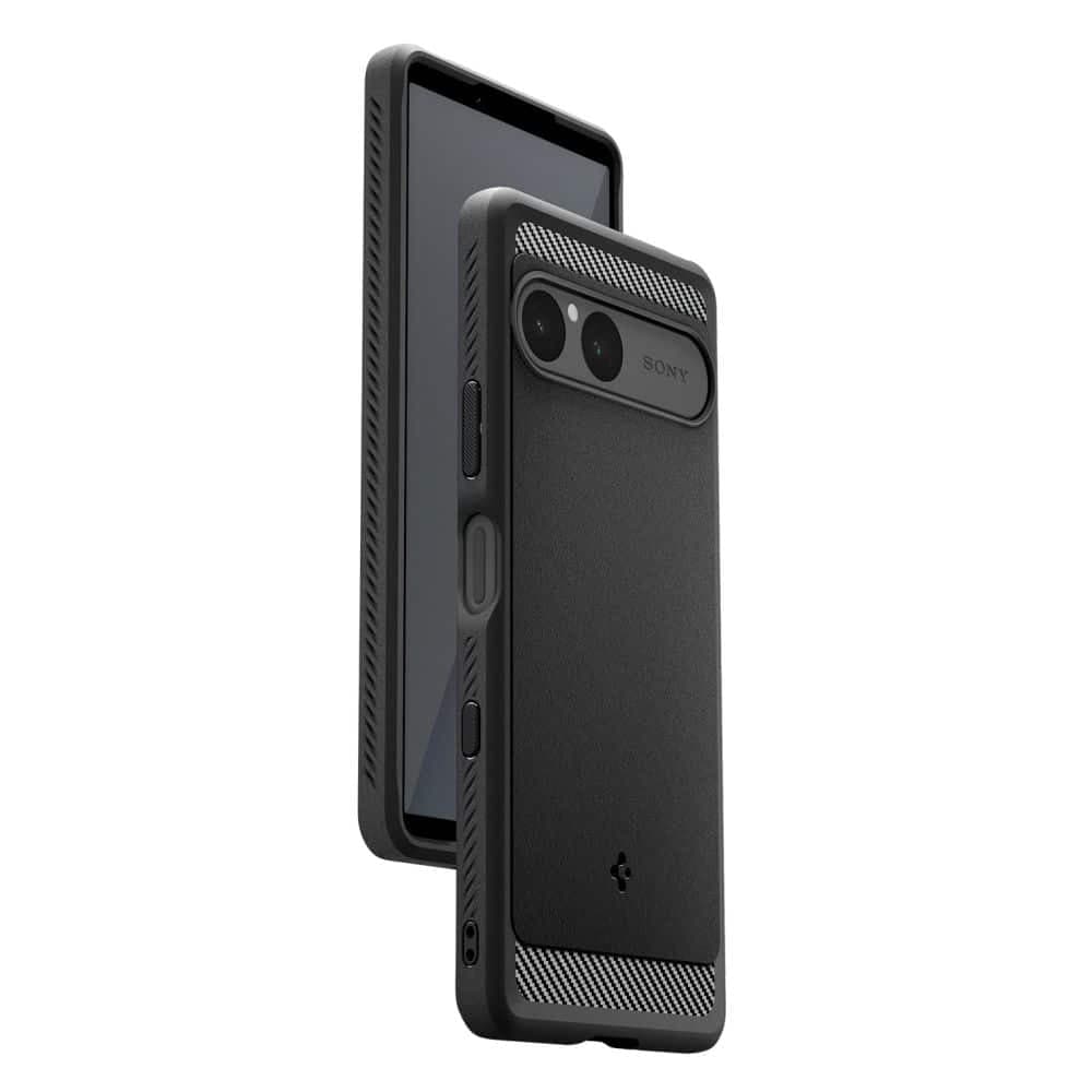 Spigen Rugged Armor - θήκη για Sony Xperia 10 VII - Μαύρο 8