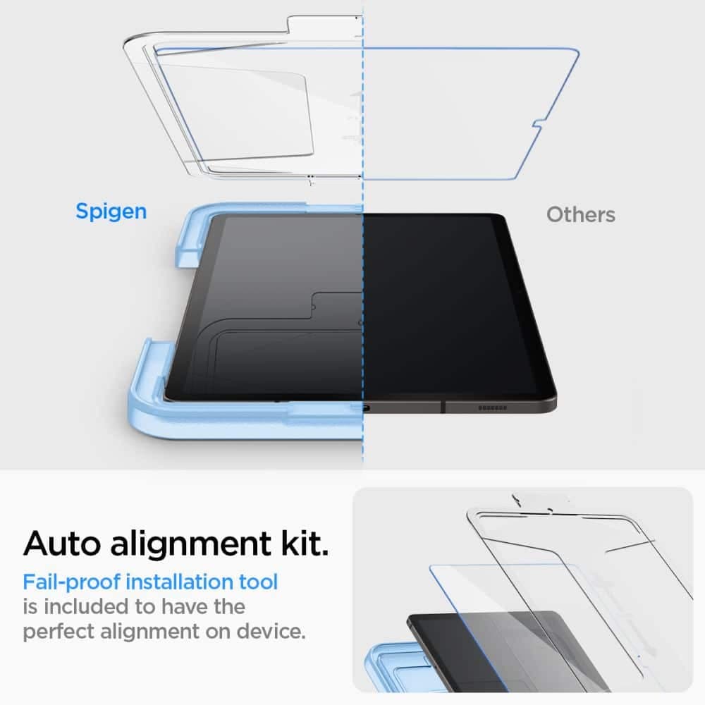 Spigen Glas.tr Ez Fit Θρυψας Για Galaxy Tab S9 11.0 / S9 Fe / S10 Fe / S10 Lite 10.9 X710 / X716b / X510 / X516b / X520 / X526 / X400 / X406 Διαφανο 8