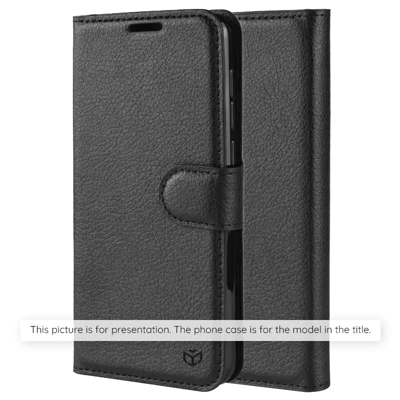 Techsuit Δερμάτινη Θήκη Φάκελος - θήκη για Xiaomi 15T Pro - Μαύρο