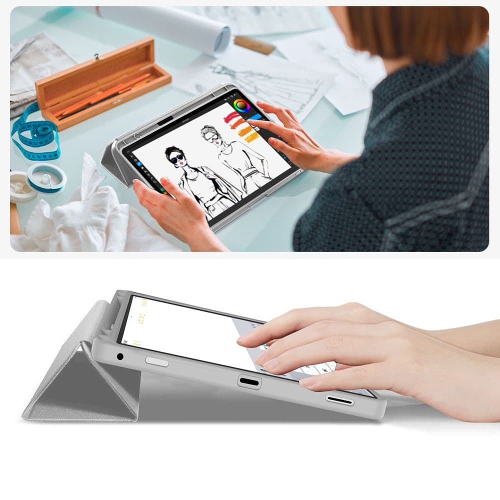 TECH-PROTECT SC PEN - θήκη για Samsung Galaxy Tab S9 / FE S10 LITE - Γκρι 9