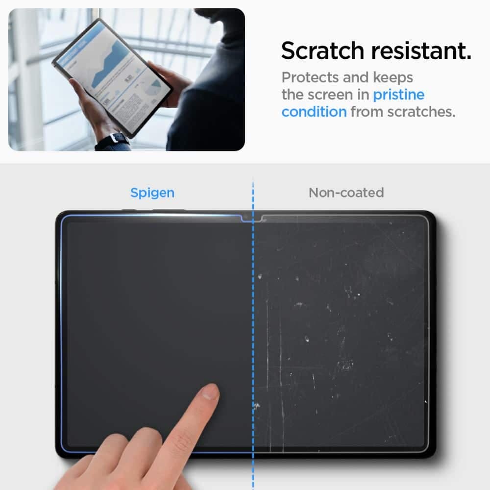 Spigen Glas.tr Ez Fit Θρυψας Για Galaxy Tab S9 11.0 / S9 Fe / S10 Fe / S10 Lite 10.9 X710 / X716b / X510 / X516b / X520 / X526 / X400 / X406 Διαφανο 9