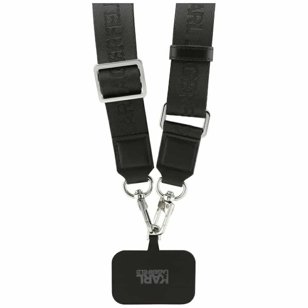 Karl Lagerfeld Strap - θήκη για Apple iPhone 17 Pro Max - Μαύρο 9