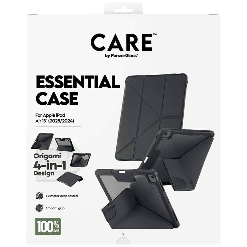 Θήκη Care By Panzerglass Y Fold Για iPad Air 13" (2024/2025) Μαύρη 5