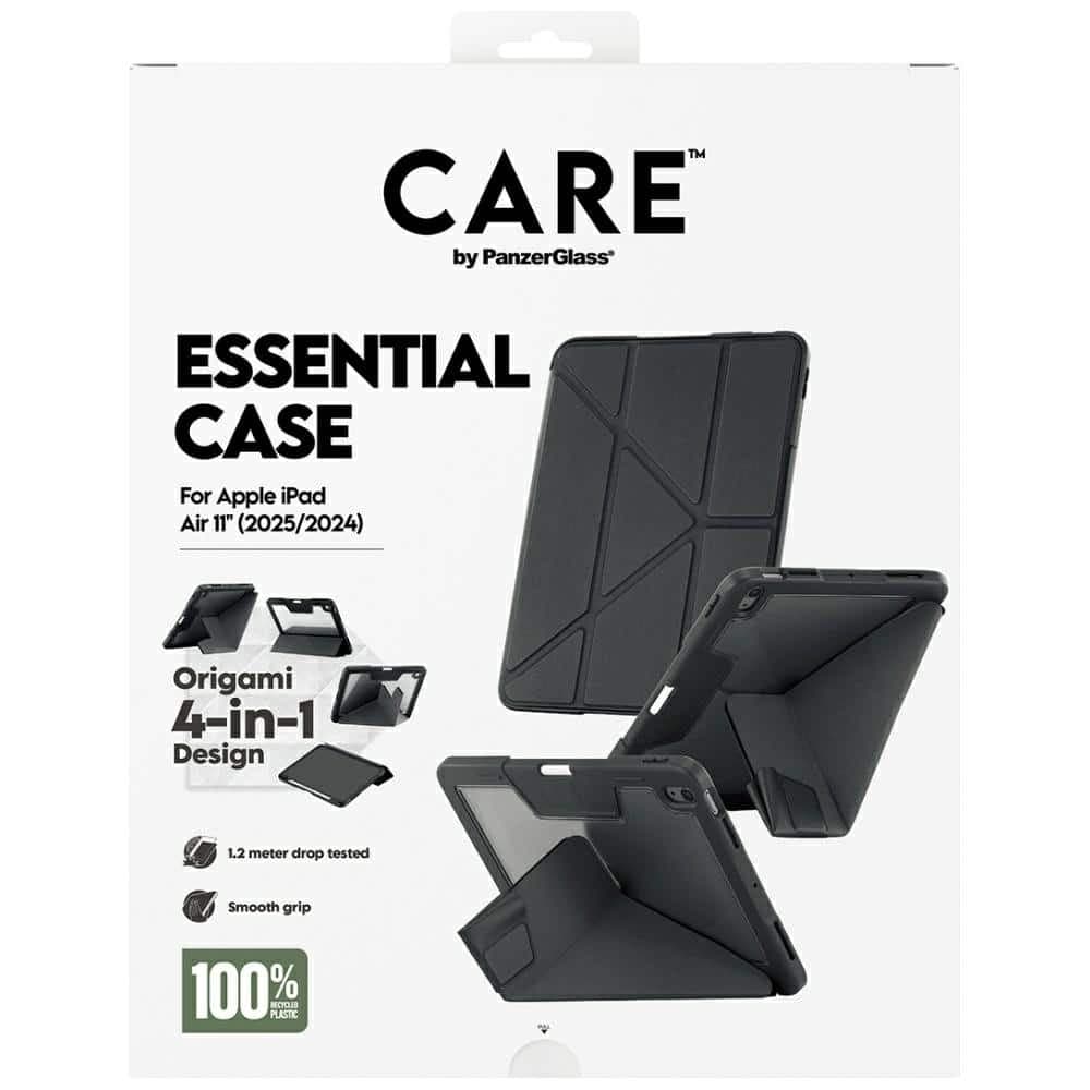 PanzerGlass Care - θήκη για Apple iPad Air 11 (2024) / (2025) - Μαύρο 5