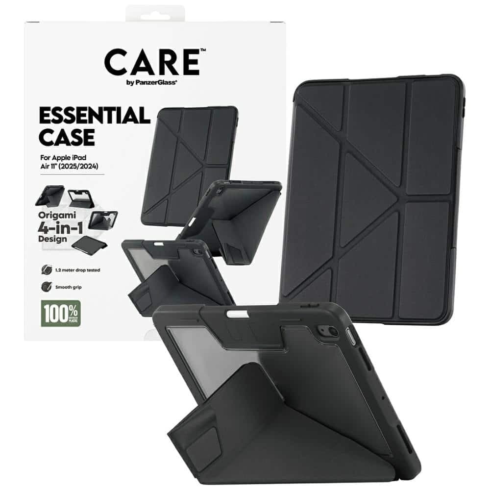 PanzerGlass Care - θήκη για Apple iPad Air 11 (2024) / (2025) - Μαύρο 4