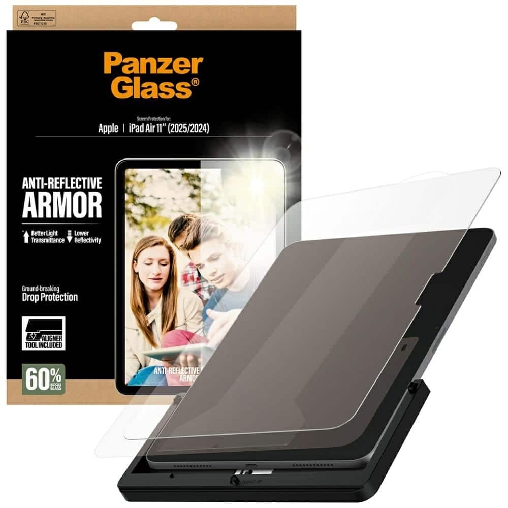 Θωρακισμένο Γυαλί Panzerglass Ultra-Wide Fit Reflective Armor Για iPad Air 11" (2025/2024) 4