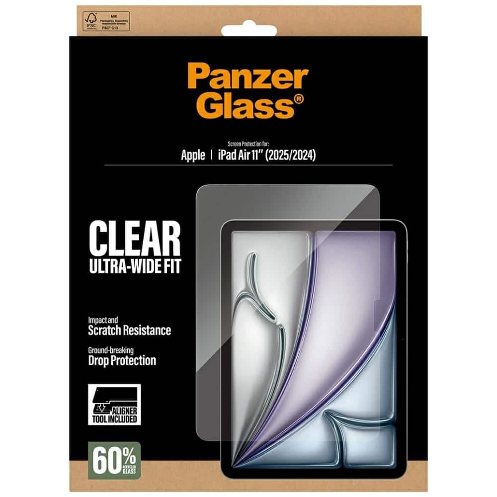 Θωρακισμένο Γυαλί Panzerglass Ultra-Wide Fit Για iPad Air 11" (2024/2025) 5