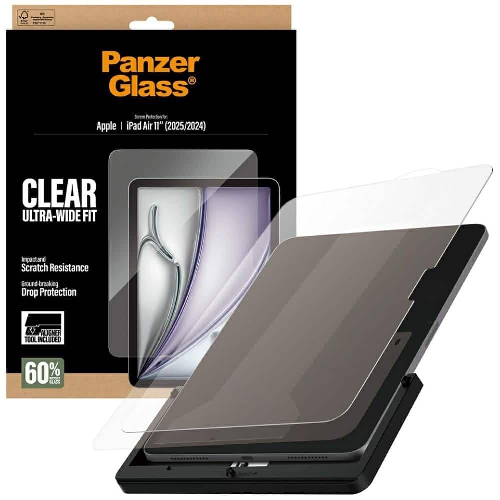 Θωρακισμένο Γυαλί Panzerglass Ultra-Wide Fit Για iPad Air 11" (2024/2025) 4