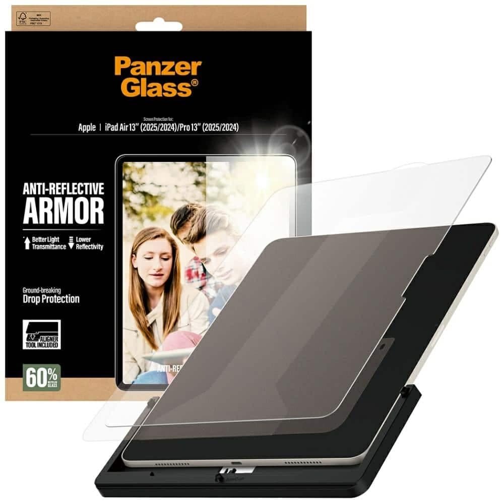 Σπαστό Γυαλί Panzerglass Ultra-Wide Fit Reflective Armor Για iPad Air 13" (2025/2024) / Pro 13" (2025/2024) 4
