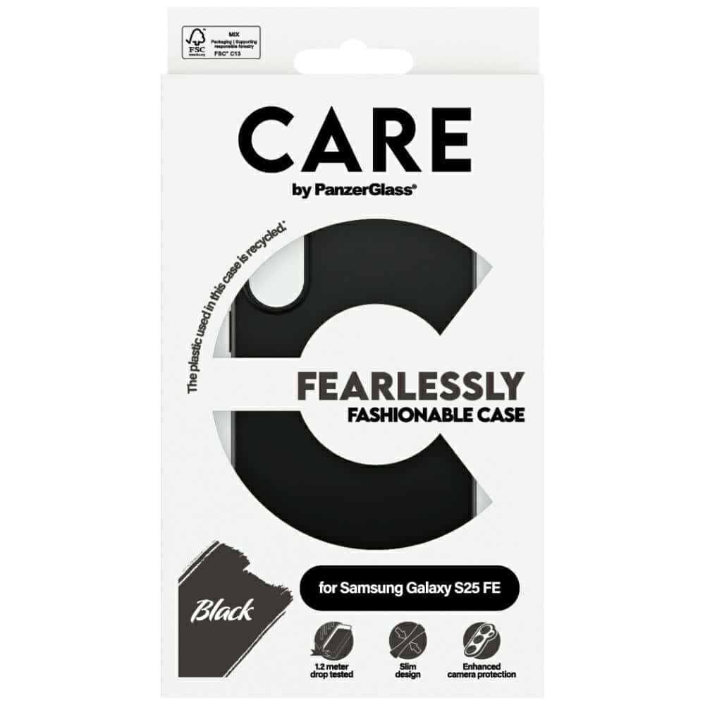 Θήκη Care By Panzerglass Fashion Για Samsung Galaxy S25 Fe - Μαύρη 4