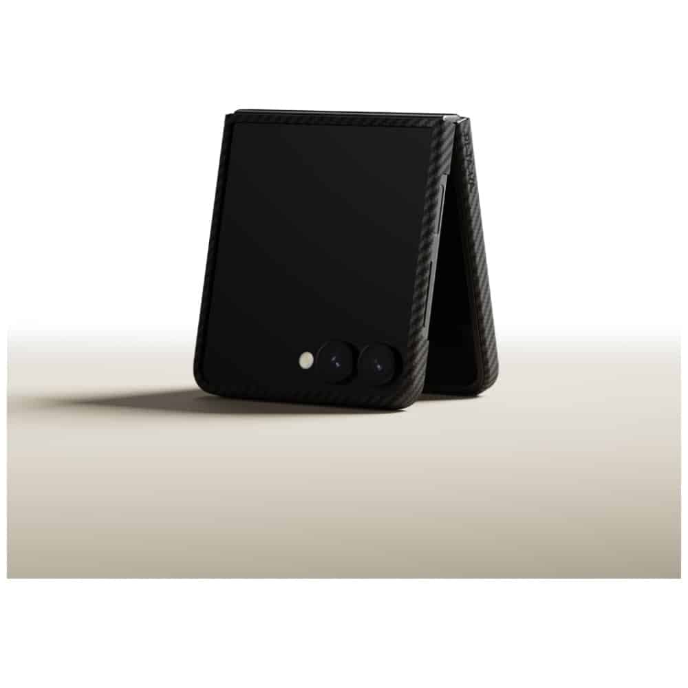 Θήκη Pitaka Ultra-Slim Magsafe Για Samsung Galaxy Z Flip7 Μαύρη Γκρι 6