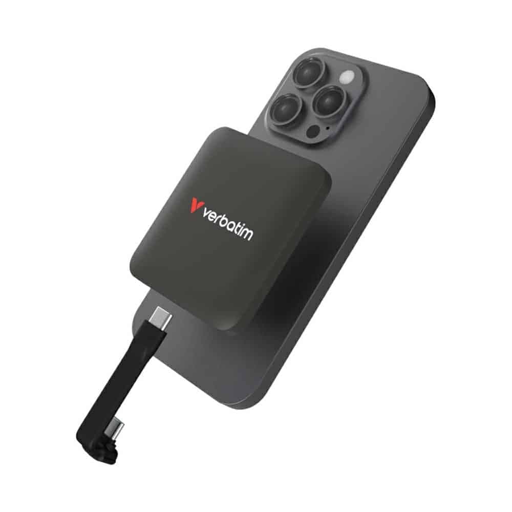 Εξωτερικός Δίσκος Verbatim Snapback Ssd 1tb USB-C Μαύρος 32061 2