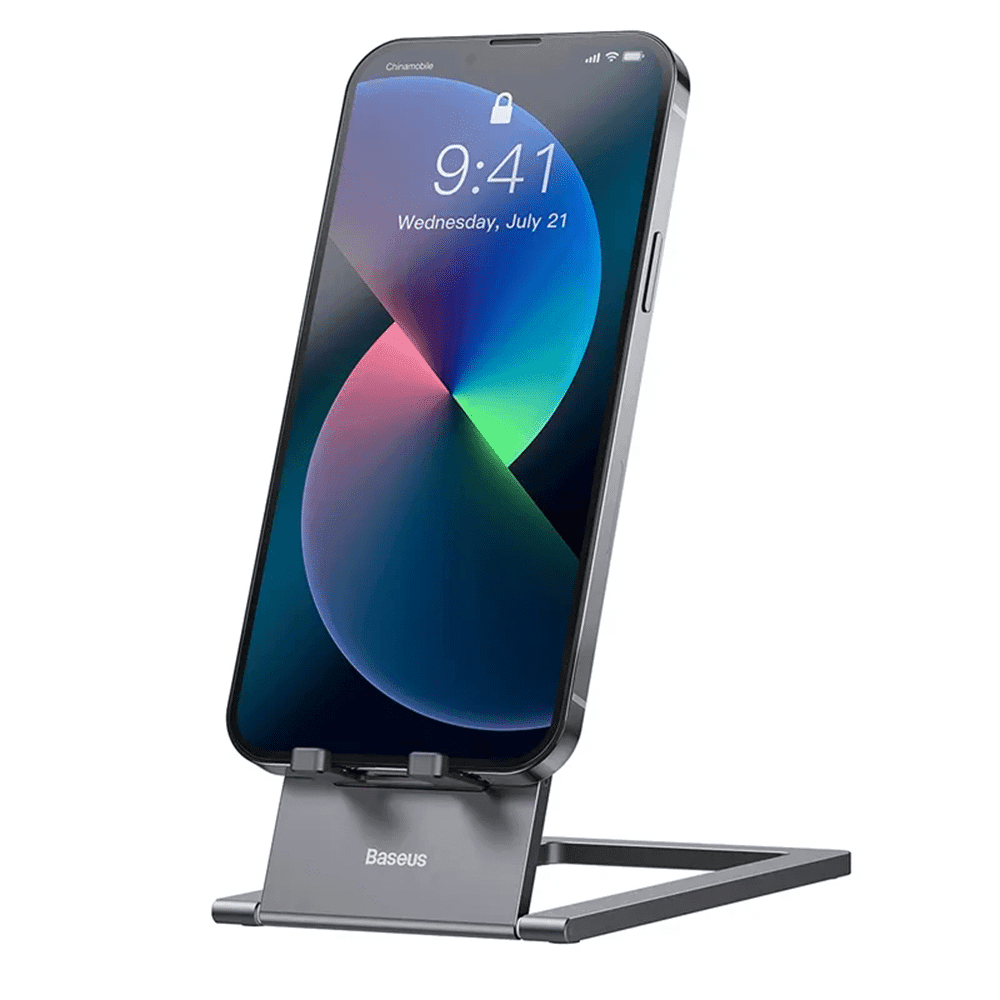 Baseus foldable desk stand tablet holder Γκρί (LUKP000013)