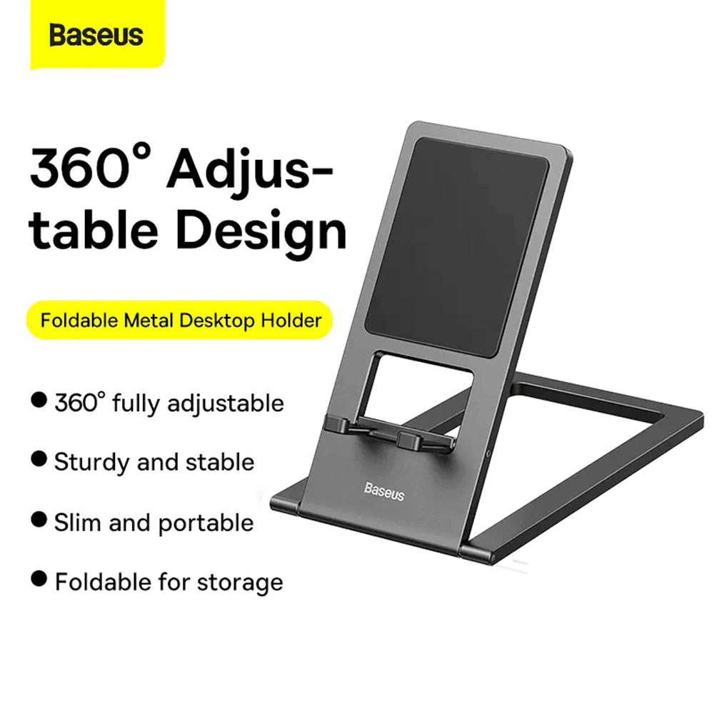 Baseus foldable desk stand tablet holder Γκρί (LUKP000013) 6