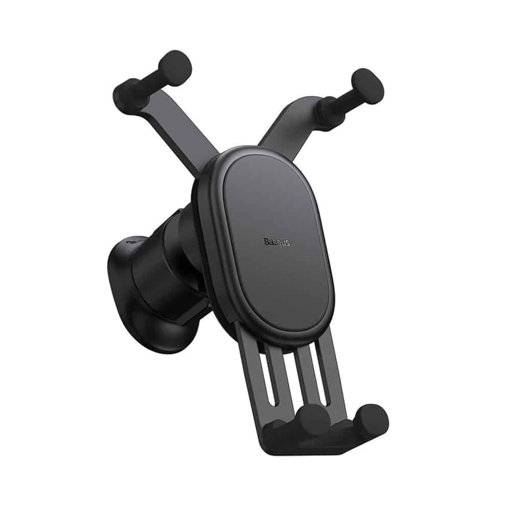 Baseus car holder with built-in 15W inductive charger for air vent Μαύρο 2