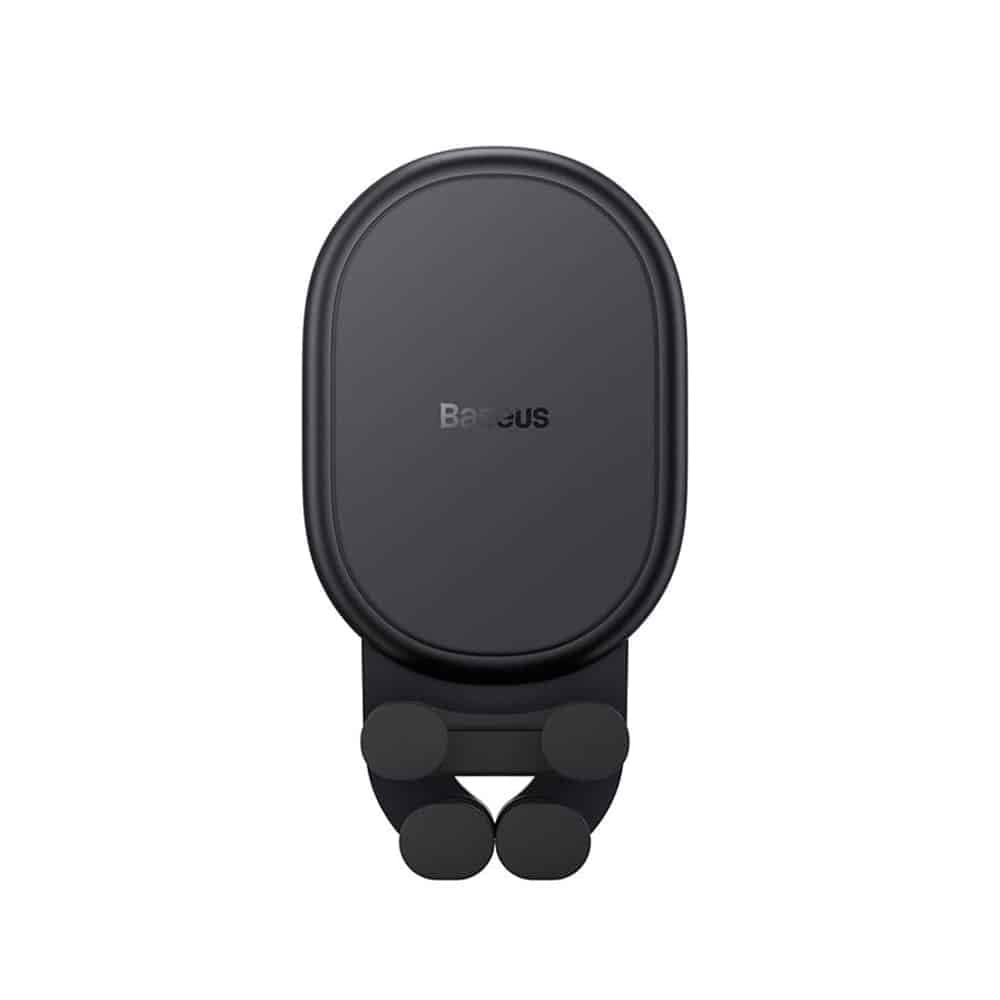 Baseus car holder with built-in 15W inductive charger for air vent Μαύρο 3