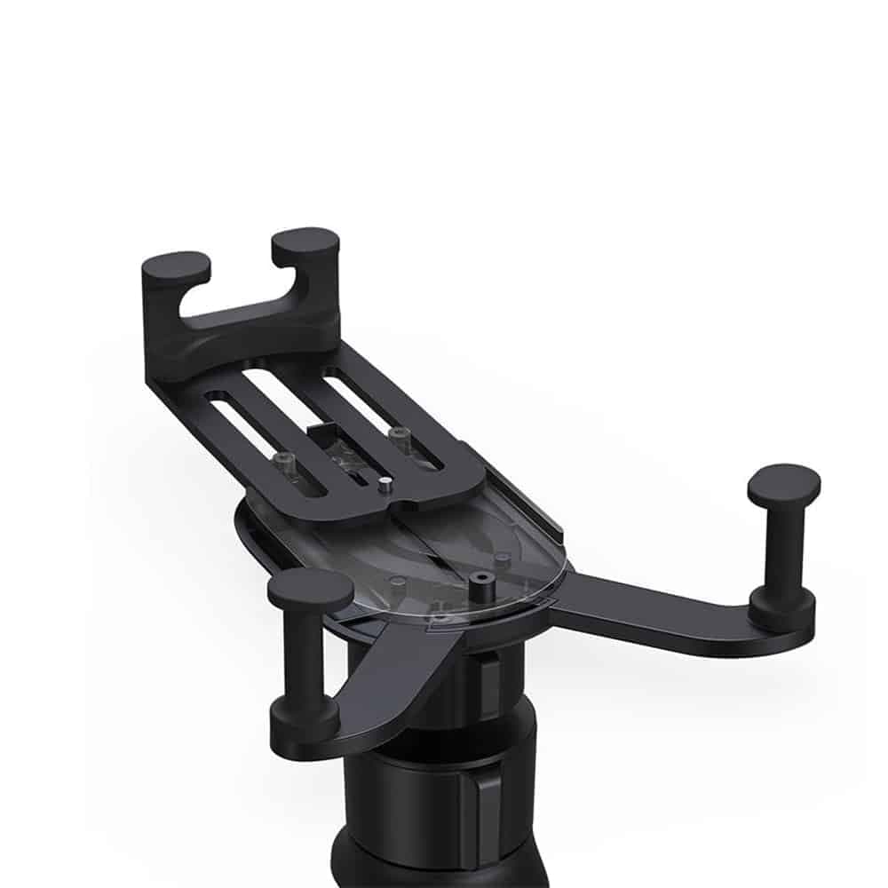 Baseus car holder with built-in 15W inductive charger for air vent Μαύρο 4