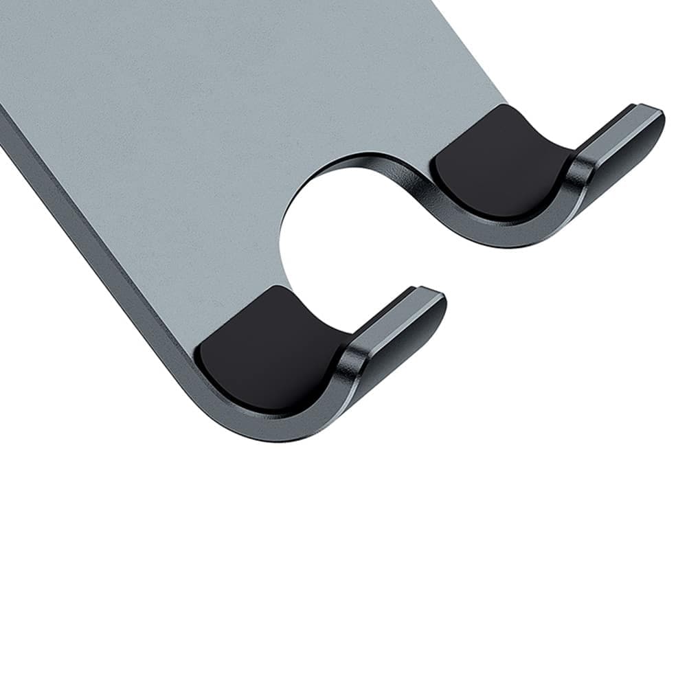 Baseus Desktop Biaxial Foldable metal smartphone stand/stand gray (LUSZ000013) 5