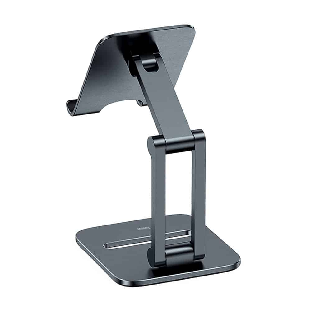Baseus Desktop Biaxial Foldable metal smartphone stand/stand gray (LUSZ000013) 4