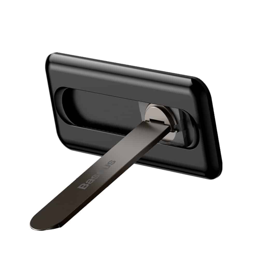 Baseus self-adhesive foldable phone stand Μαύρο (LUXZ000001) 2