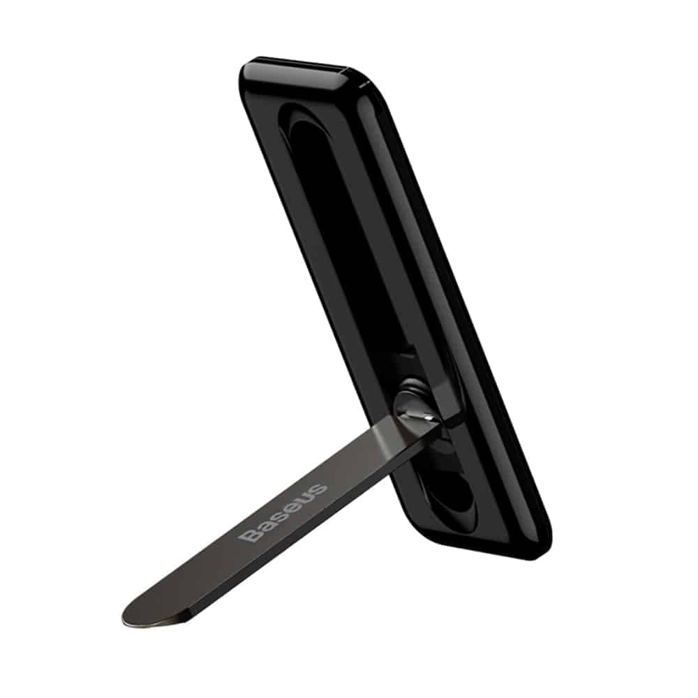 Baseus self-adhesive foldable phone stand Μαύρο (LUXZ000001) 5