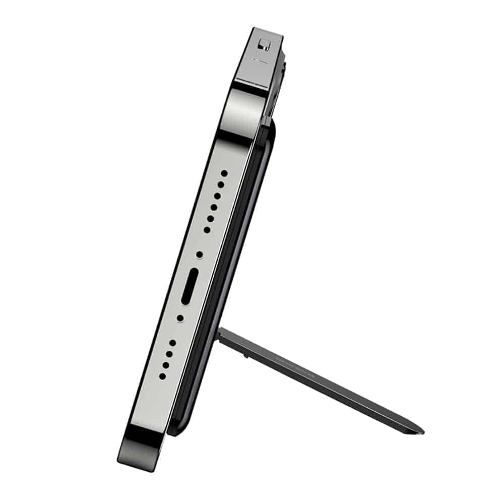 Baseus self-adhesive foldable phone stand Μαύρο (LUXZ000001) 4