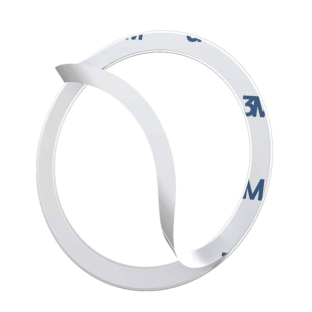 Baseus Halo Series magnetic ring (2 pcs/package) Ασημένιο (PCCH000012) 5