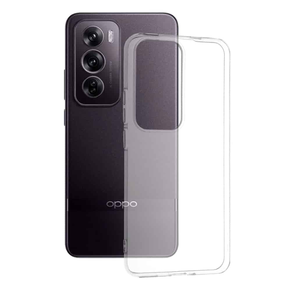Techsuit - Clear Silicone - Oppo Reno12 Pro - Διάφανο