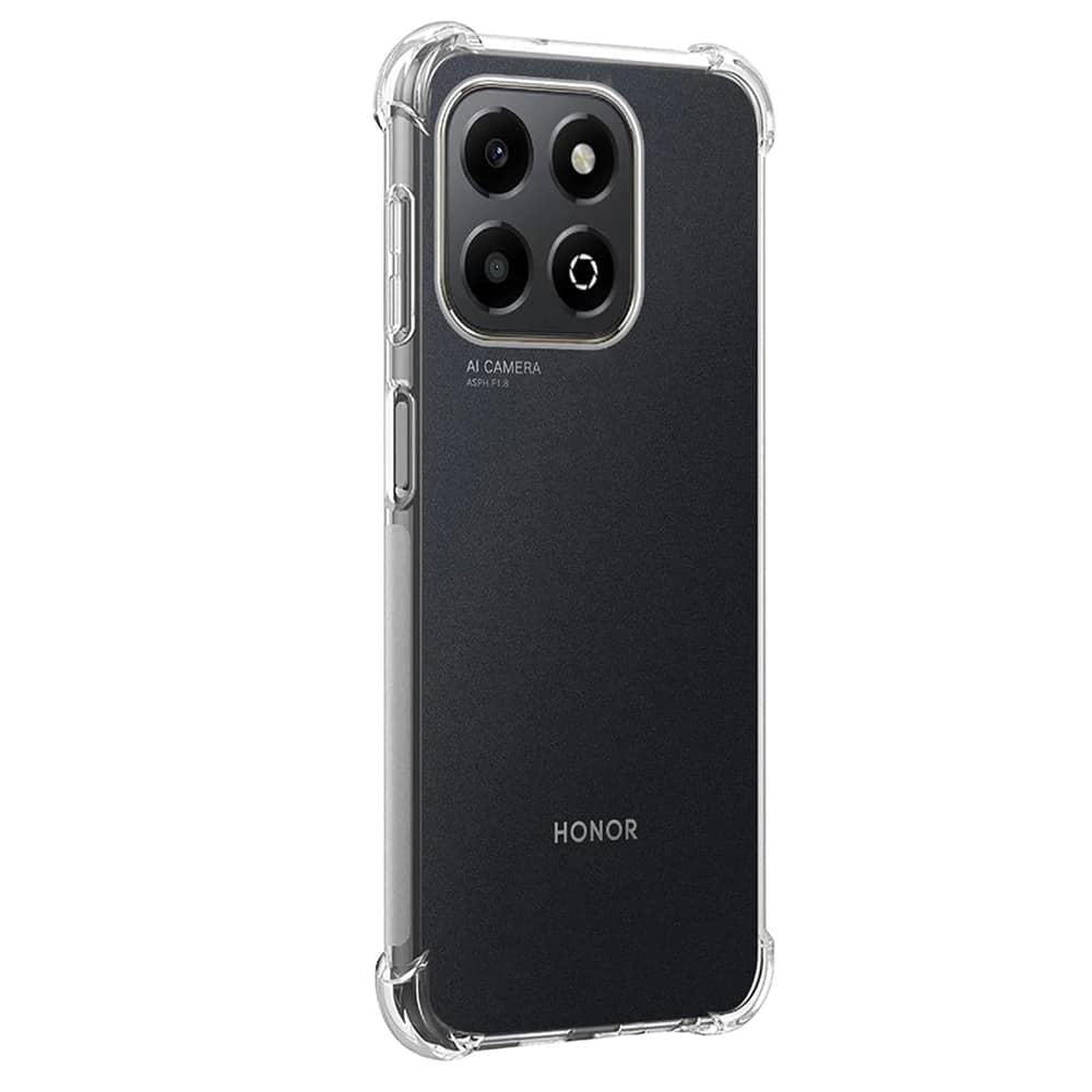 Techsuit Shockproof Clear Silicone - θήκη για Honor X6b - Διάφανο 2