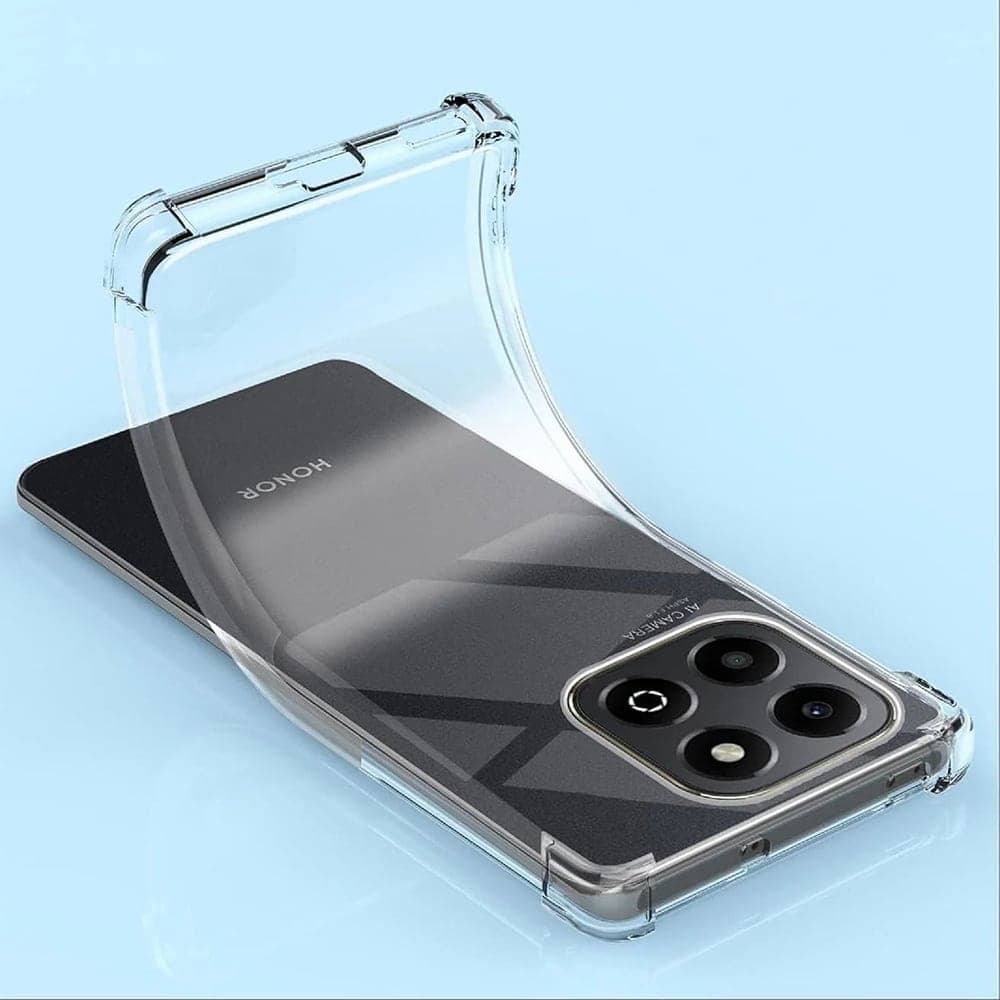 Techsuit Shockproof Clear Silicone - θήκη για Honor X6b - Διάφανο 5