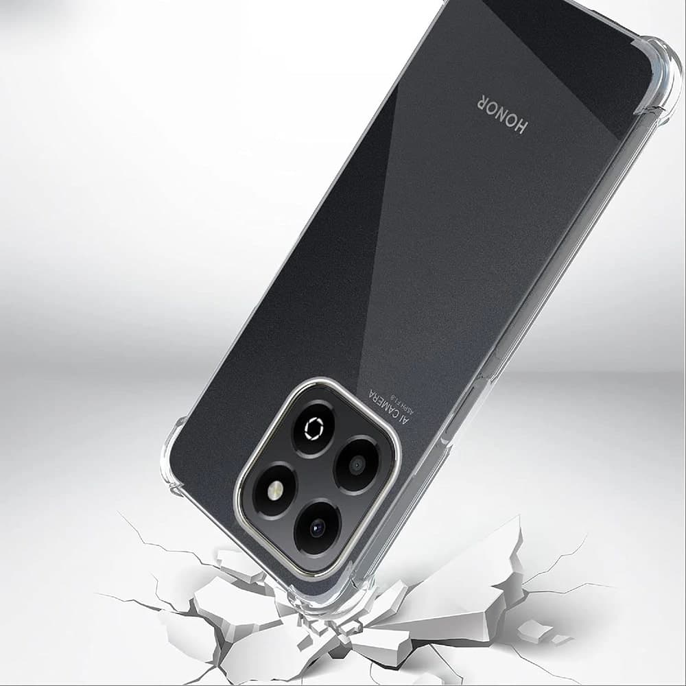 Techsuit Shockproof Clear Silicone - θήκη για Honor X6b - Διάφανο 3