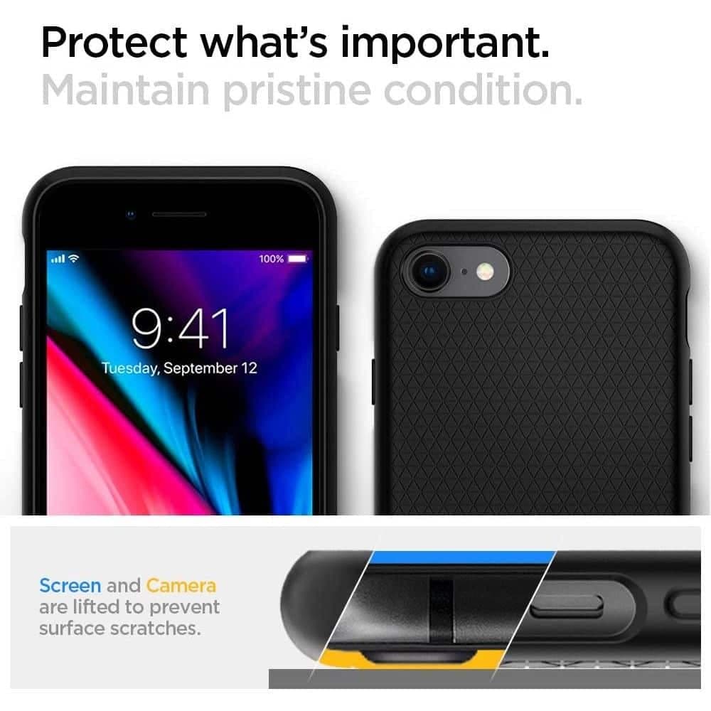 Spigen Liquid Air - θήκη για Apple iPhone 7 / 8 SE - Μαύρο 6