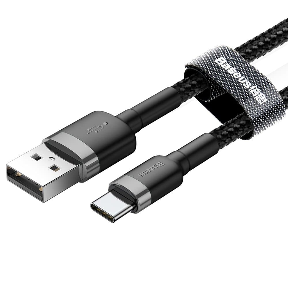 Baseus Cafule USB Type-C Καλώδιο 3m (Γκρί/Μαύρο) 3