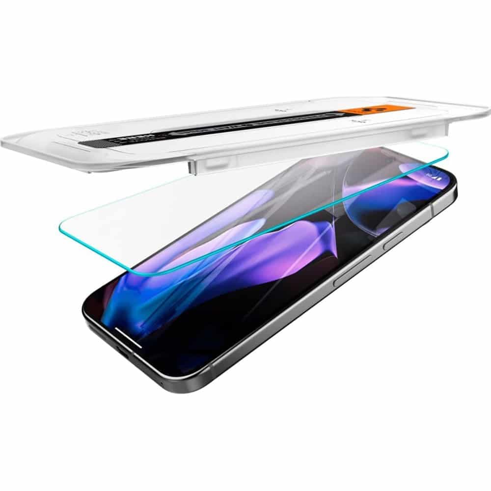 Spigen γυαλί προστασίας Glas.TR "EZ Fit" 2-pack για Google Pixel 9 Pro XL διαφανές 4