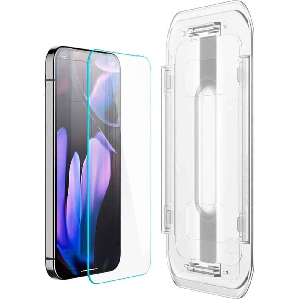 Spigen γυαλί προστασίας Glas.TR "EZ Fit" 2-pack για Google Pixel 9 Pro XL διαφανές 3