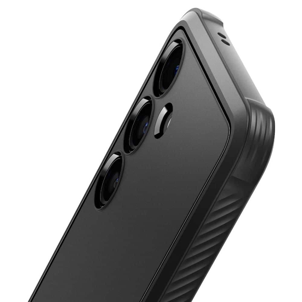 Spigen Rugged Armor - θήκη για Samsung Galaxy S24 FE - Μαύρο 6