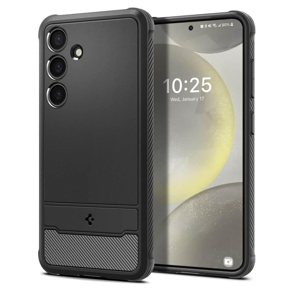 Spigen Rugged Armor - θήκη για Samsung Galaxy S24 FE - Μαύρο