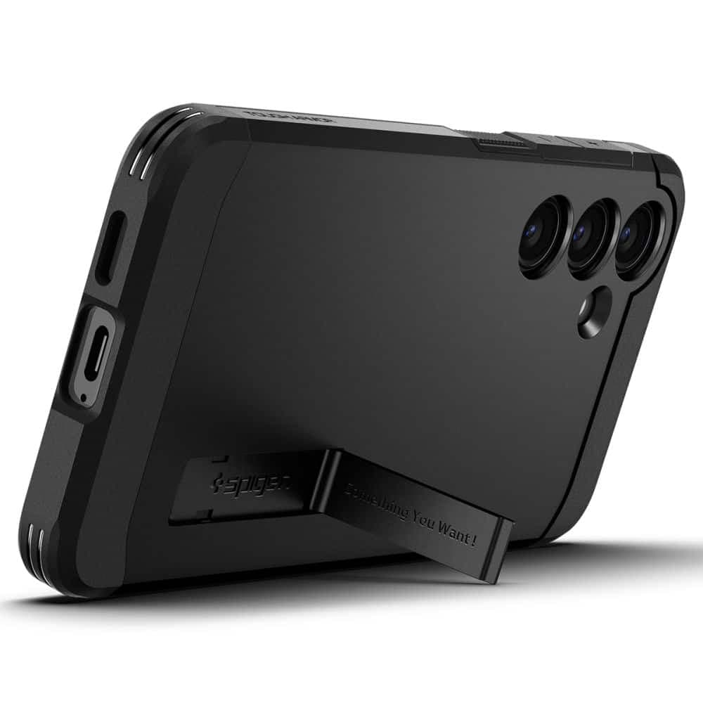 Spigen Tough Armor - θήκη για Samsung Galaxy S24 FE - Μαύρο 4