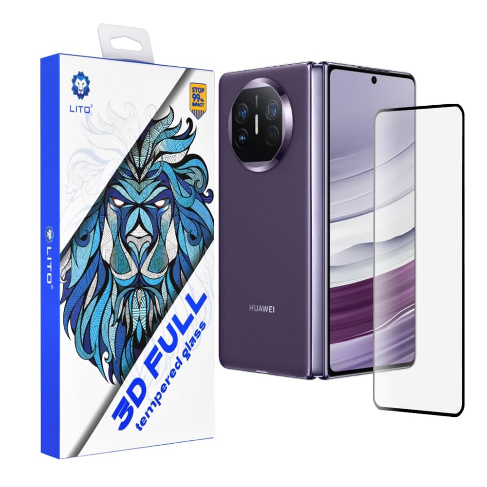 Lito - 3D Πλήρης Κάλυψη - Huawei Mate X5 - Μαύρο