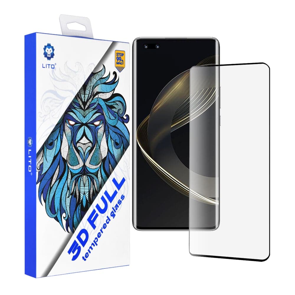 Lito - 3D Πλήρης Κάλυψη - Huawei nova 11 Pro - Μαύρο