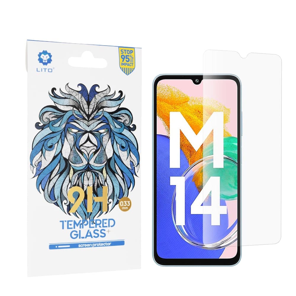 Lito - 2.5D Κλασικό Γυαλί - Samsung Galaxy M14 - Διαφανές