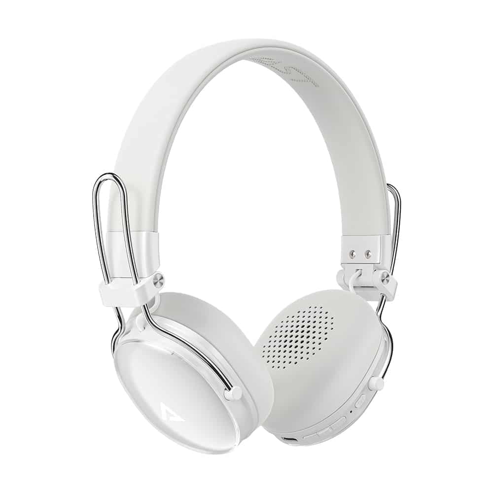 Acefast - Wireless Headset (h7) - Type-C, Bluetooth 5.4, Active Noise Reduction, Ip54, 500mah, Hi-Fi Sound - Pearl White
