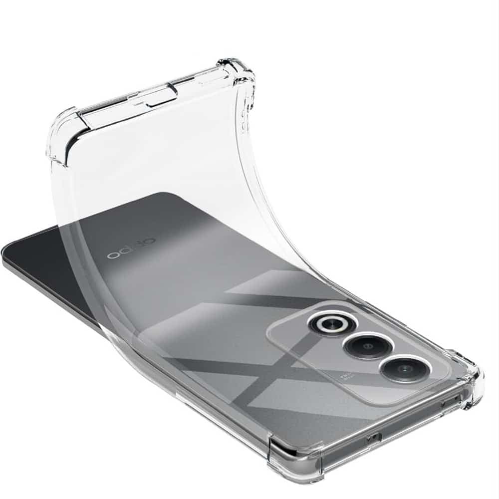 Techsuit Shockproof Clear Silicone - θήκη για Oppo A80 - Διάφανο 4