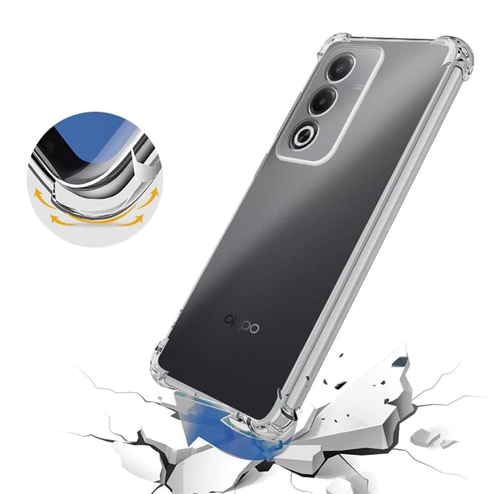 Techsuit Shockproof Clear Silicone - θήκη για Oppo A80 - Διάφανο 6