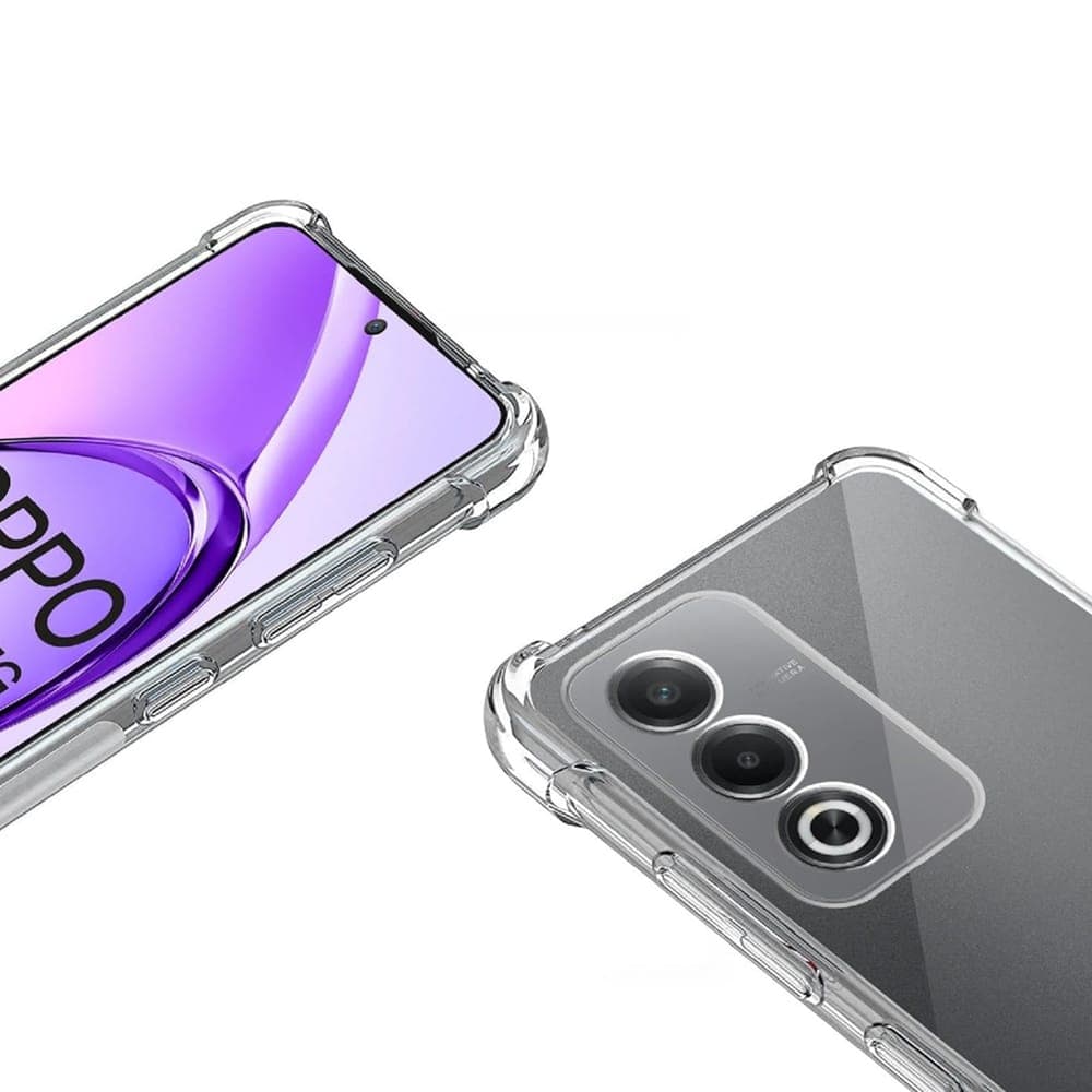 Techsuit Shockproof Clear Silicone - θήκη για Oppo A80 - Διάφανο 3