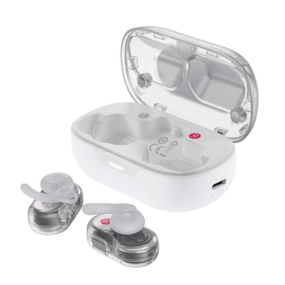 Acefast - Wireless Earbuds Acefit Neo (fa003) - Usb-C, Ipx4, Bluetooth 5.3, Call Noise Reduction, Bass Effect, 550mah - White
