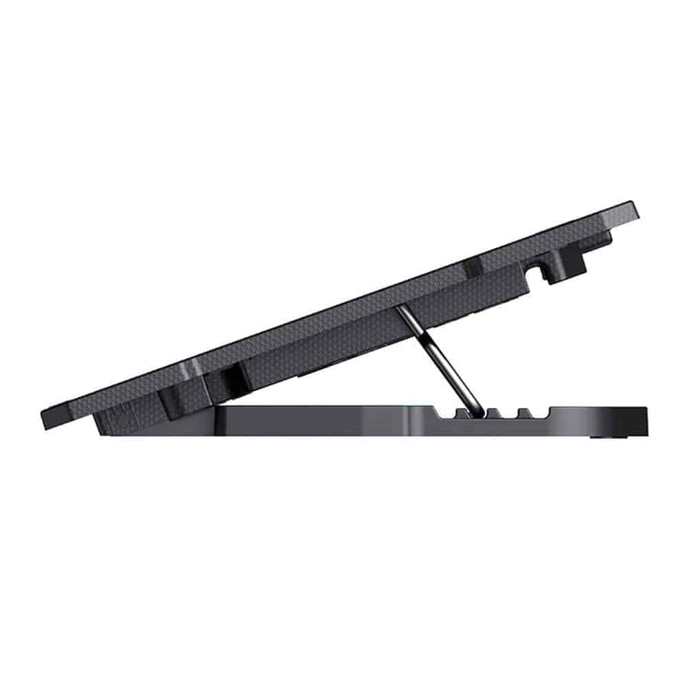 Havit - Cooling Pad (f2076) - For Laptop 17", 2 X Usb, 1200 - 2400rpm, 20db, 5 Fans, Adjustable - Black 3