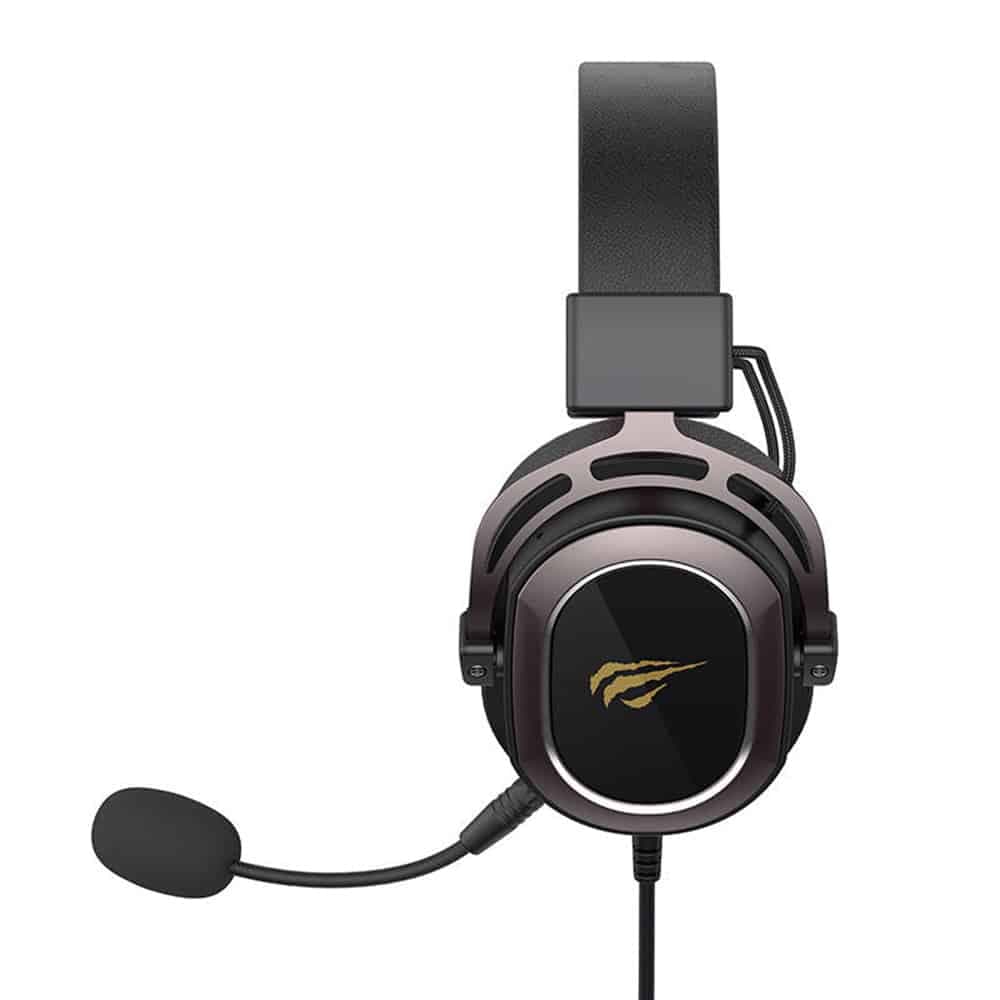 Havit - Gaming Headphones (h2008d) - 3.5mm Jack, Detachable Microphone, Adjustable - Black / Red 2