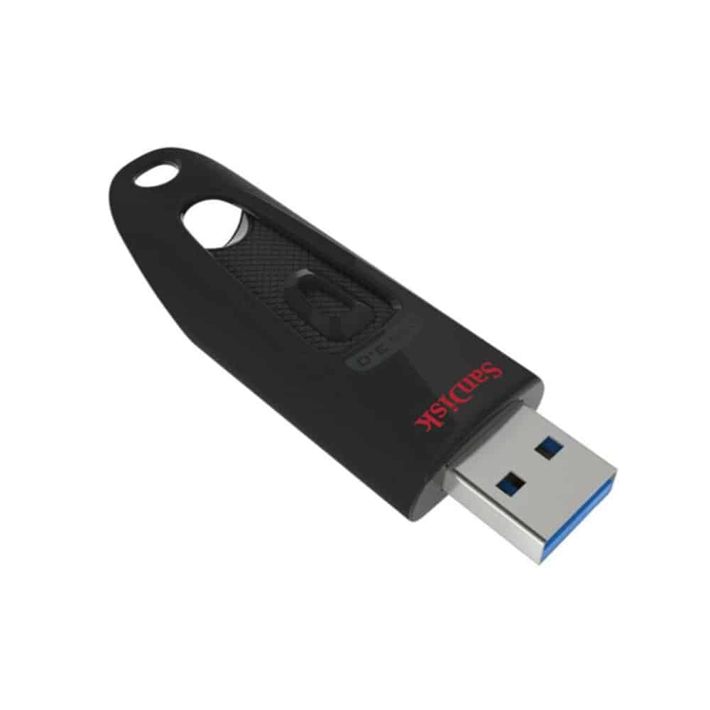 Sandisk - USB Flash Drive (sdcz48-064g-U46) - USB 3.0, 64gb, 130mb/s - Μαύρο 2